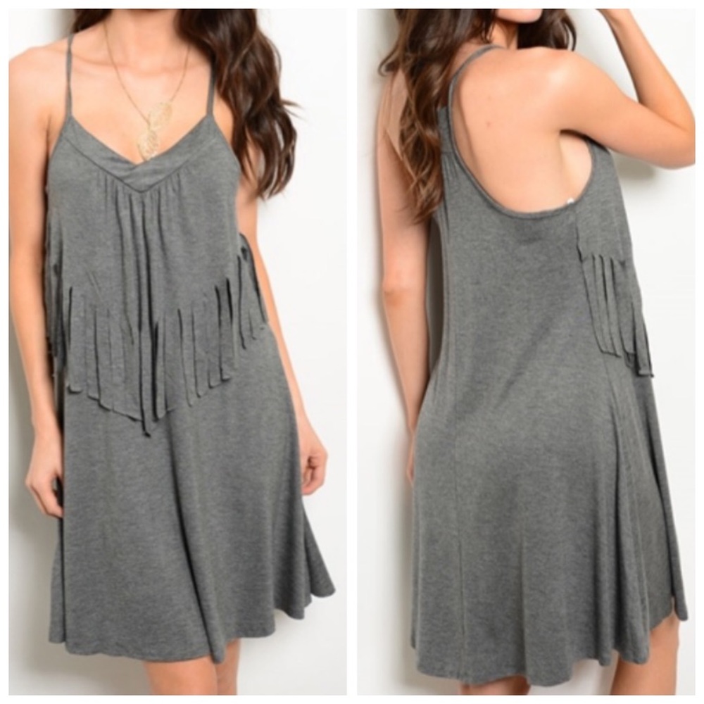 New💥! LAGUNA gray mini dress